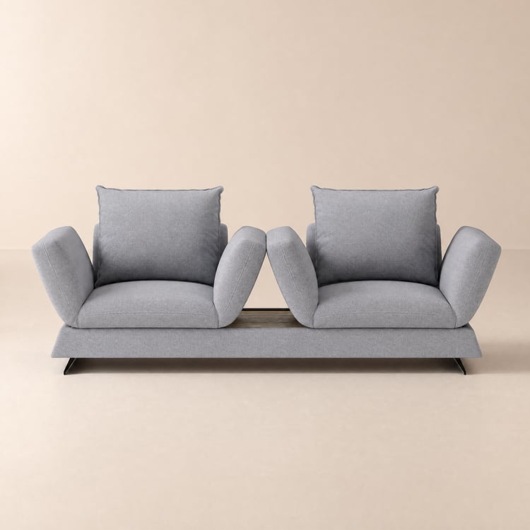 84" Linen Convertible 2-Seater Sleeper Sofa