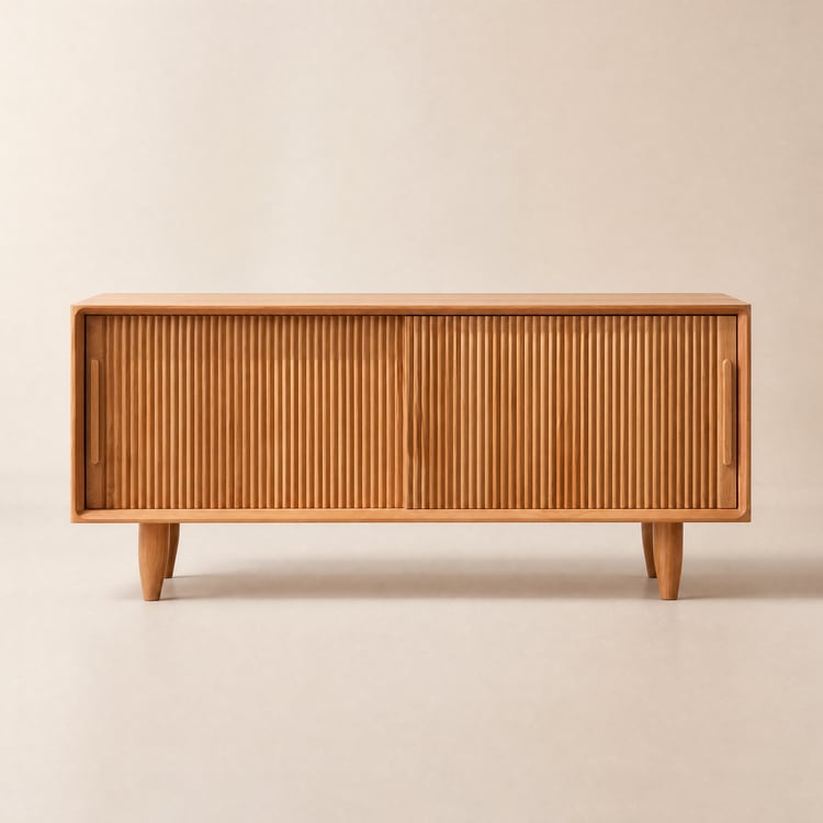 Banco de almacenamiento de madera de 1000 mm, puertas corredizas, madera de pino natural