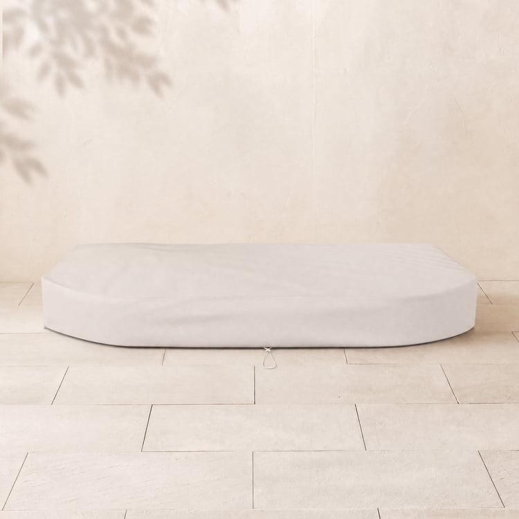 Tevara Outdoor 600D Tough Canvas Waterproof Patio Furniture Covers in Ivory