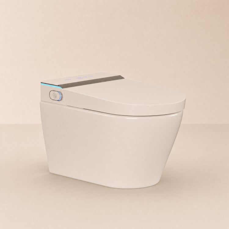 Airloo Smart Bidet Toilet with Built-in Tank, UV Sterilization and Foam Shield, Dual Flush 1.1/1.6 GPF