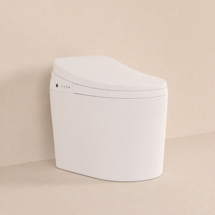 Compact Smart Shower Toilet Fitro H1 with Odour Extraction and Automatic Flush