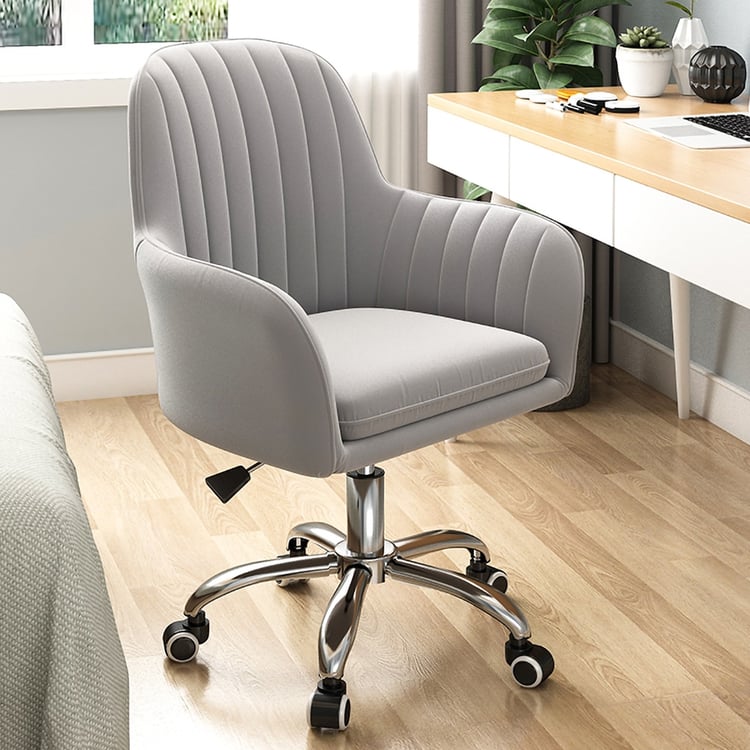 Chaise de bureau ergonomique, chaise pivotante. Appui-tête réglable, soutien lombaire, accoudoirs. - Maison