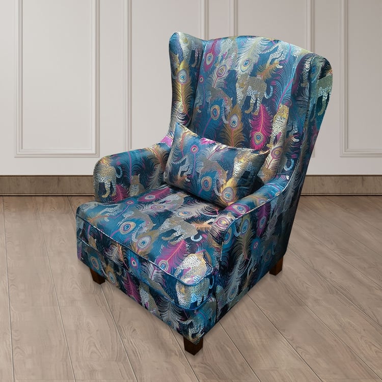 Wing Chair Peacock Color Chair Free Shipping-can Replicate-sold