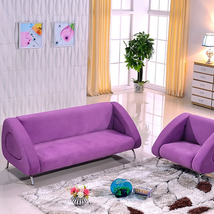 Purple 3 seater sofa discount