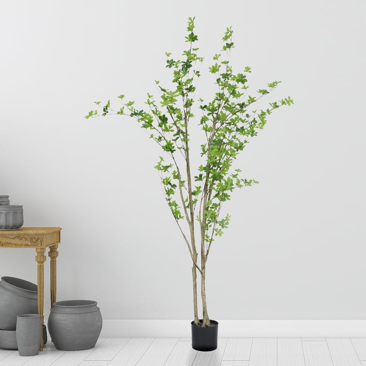 70.9" Artificial Enkianthus Tree 1 Piece Faux Indoor Plants｜Homary