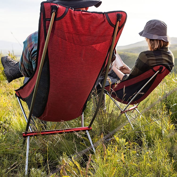 Outdoor Klappstuhl mit Rckenlehne ultraleicht und tragbarHomary DE