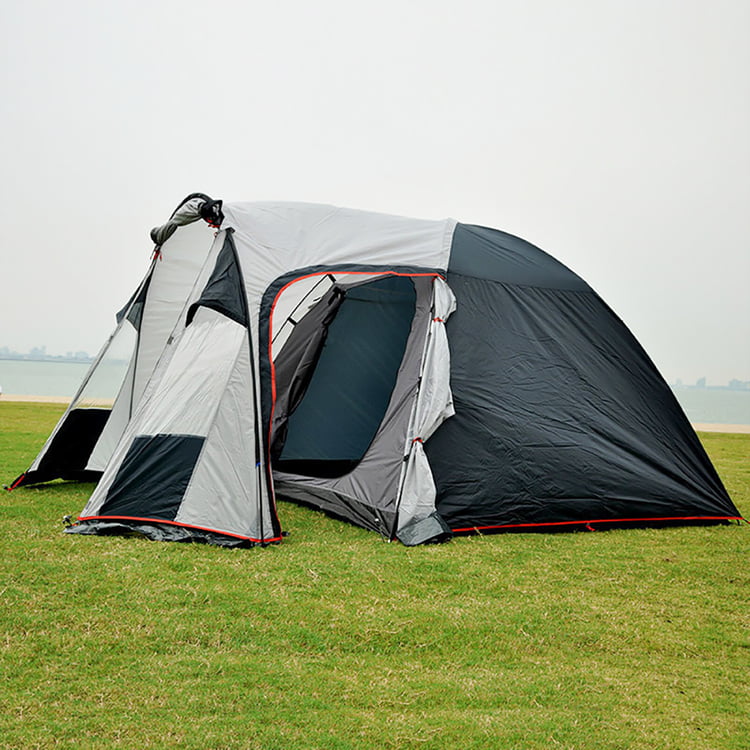 zelt höhe 180 Portal 4 Personen 180cm Stehehöhe Hoch Kuppelzelt XXL mit Vorraum Hund in einer Hängematte USP_SnapTech Step 2 Select Your Size:Medium