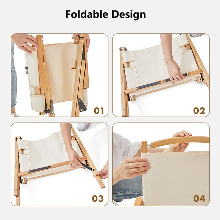 2 Chaises Pliantes Wohenster - Simili Cuir Rembourré, Support 150kg - Intérieur/Extérieur - Blanche - Parfaites Cuisine, Jardin