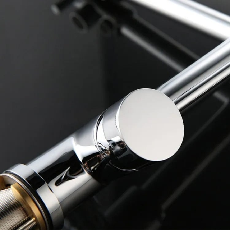 Moen T373 Römischer Wasserhahn Zwei Griffe Chrom – Elegantes Waschbecken-Armaturen-Set