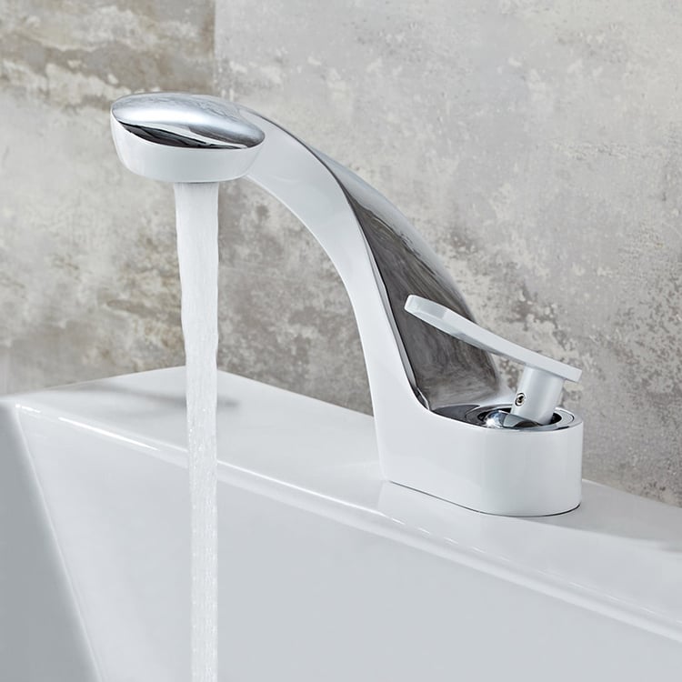 Modern Creative Bathroom Sink Faucet Single Handle One-Hole Sink Faucet ...