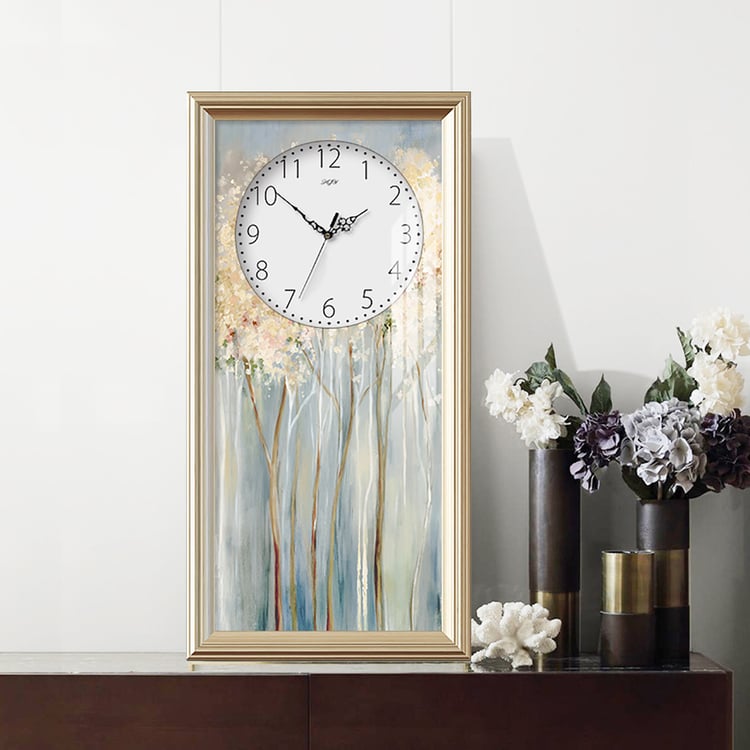 Rectangular Clock Arabic Rustic Style Rectangular Arabic Digital Wall Clock 11.8