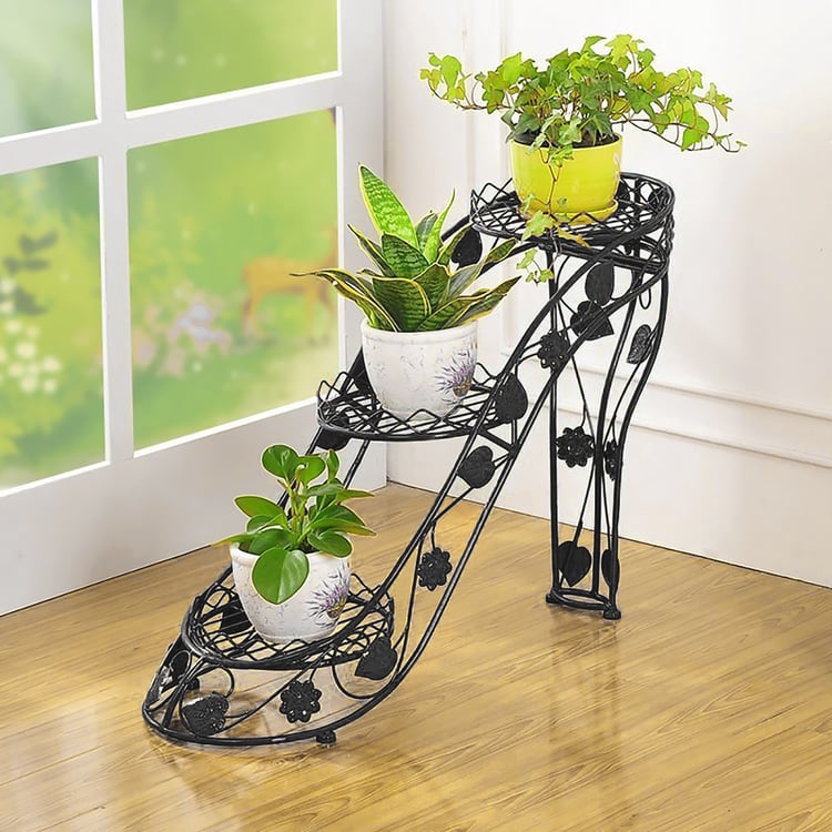 H.W.F PLANTER STAND”HIGH“ Flower Stand, High Shelf Holder for Indoor Plants, 6 Levels, 7
