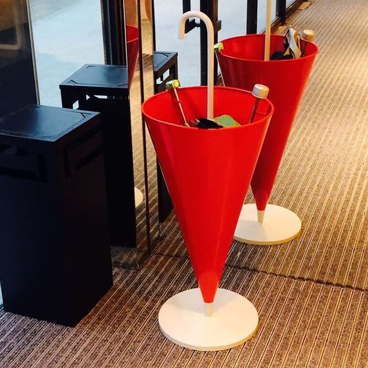 Luxury Umbrella Stand in Red｜Homary