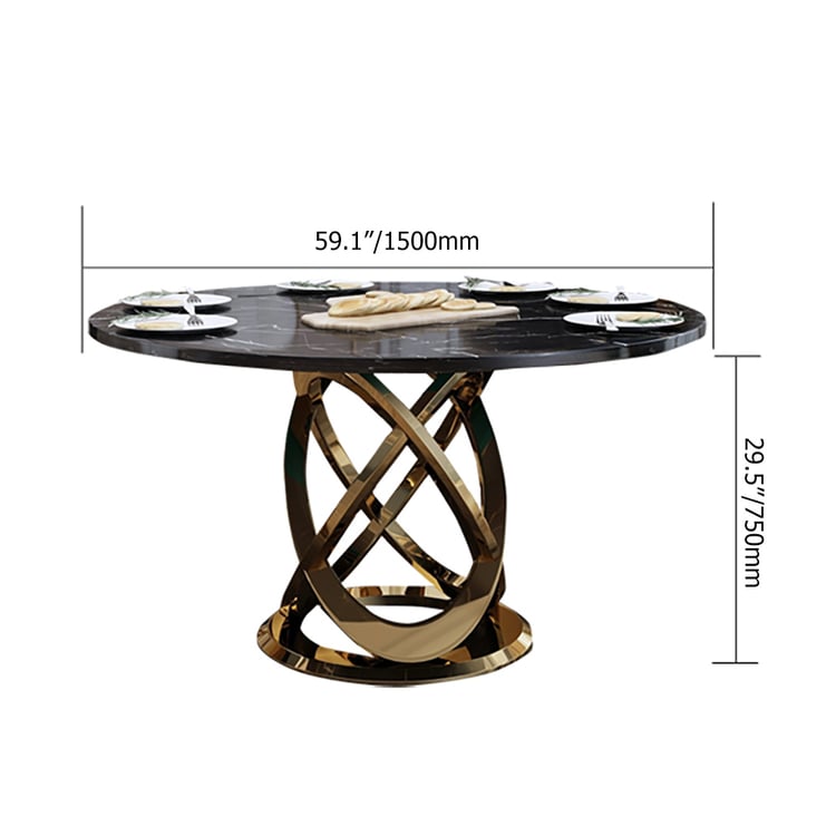36  Marbre Café Table Top Incrustation Pietra Dura Demi-Précieuses