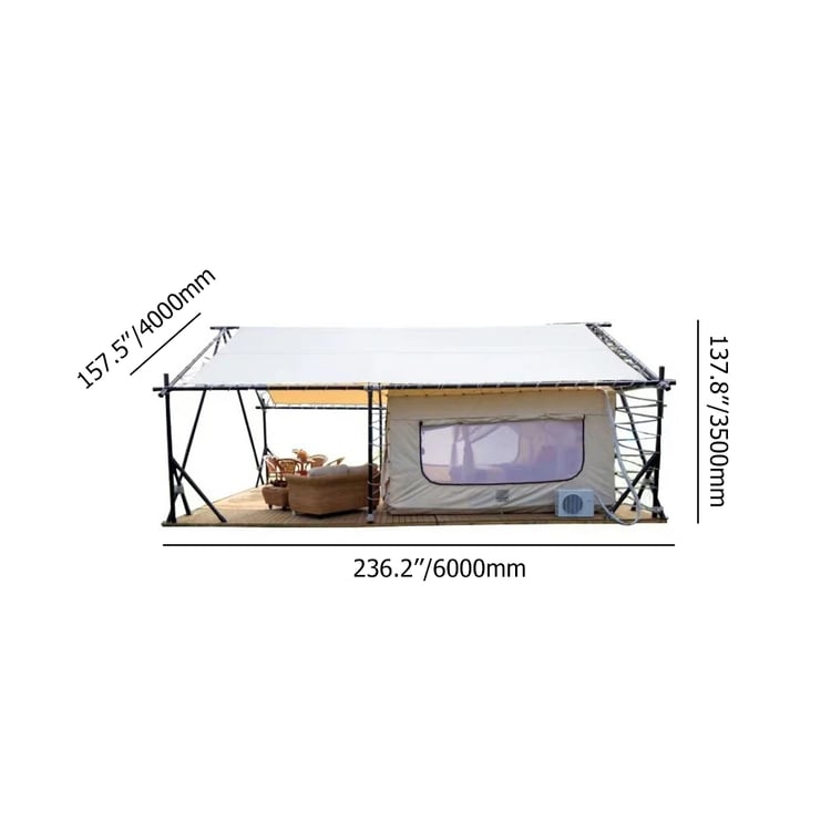 helsport zelte Helsport Gimle Family 4+ mieten – Familienzelt main image 0