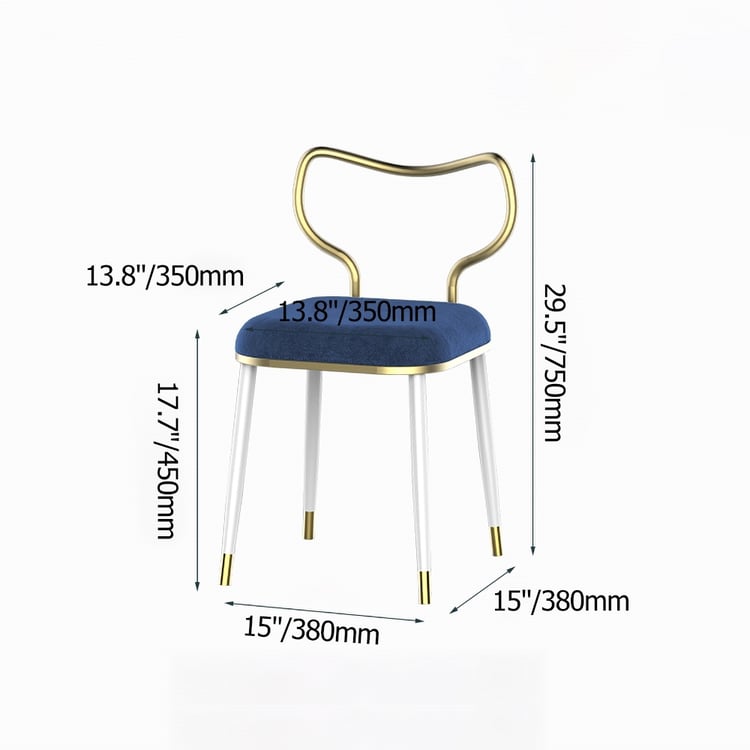 Make-up Hocker 'Regisseur' – Aus Buchenholz, Klappbar, Schwarzer Stoff, Weißer Schaft