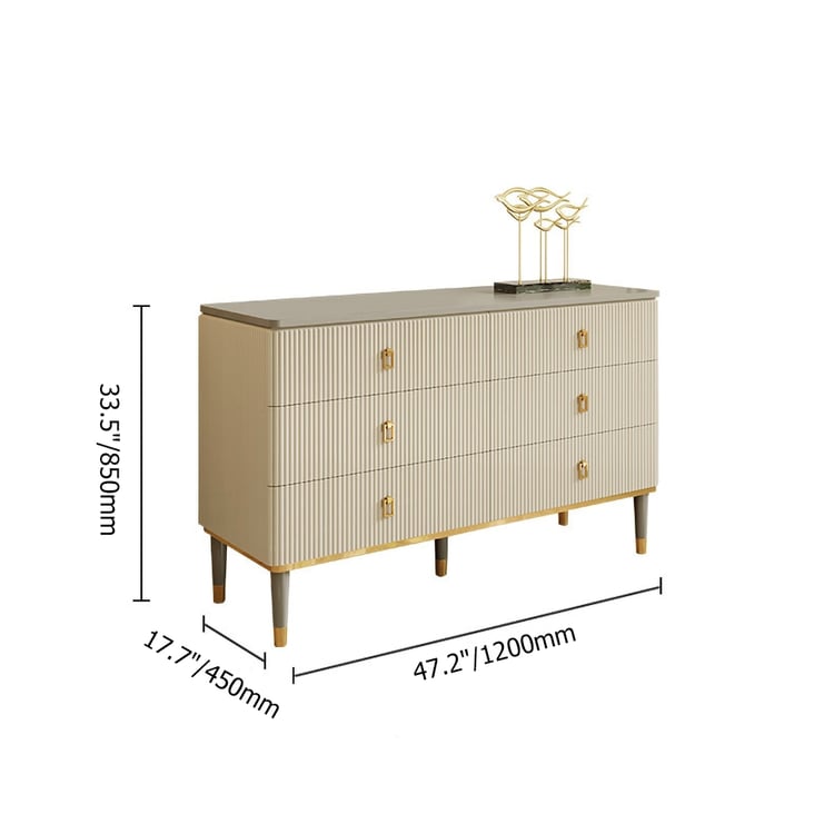 beige belt for dress Babyletto Palma 7-Drawer Assembled Double Dresser White