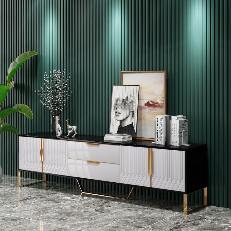【美品】TVボード 180cm TWO-ONE STYLE Bestier Mid-Century Modern TV Stand for TVs up to 70