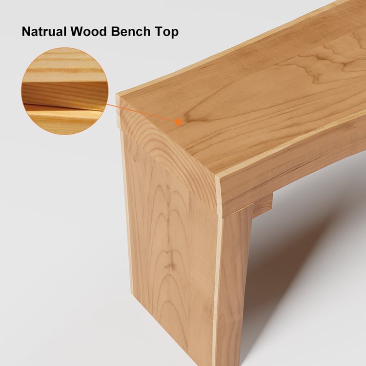 LVB Panca Da Ingresso Con Contenitore – Legno E Metallo, Finitura Noce, 119 Cm, Scarpiera E Seduta Per Corridoio E Soggiorno - 4