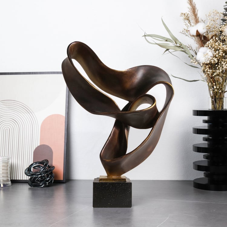 Industrial Resin Abstract Sculpture Home Decorative Figurine