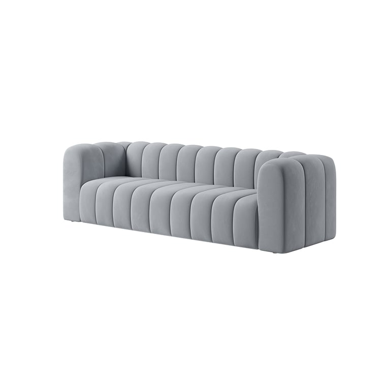 JAYDEN CREATION Alonzo 45 in. Contemporary Velvet Tufted