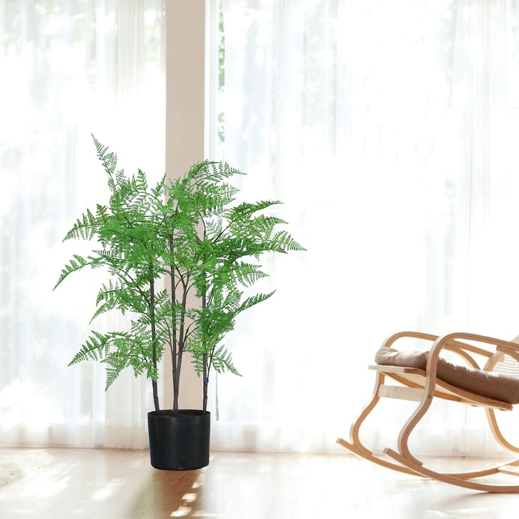 900mm Artificial Fern Tree Plants 1 Piece Faux Indoor Plants Homary