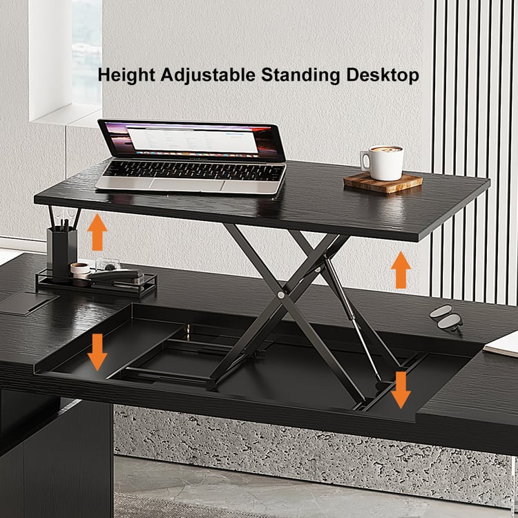 L stand up desk online