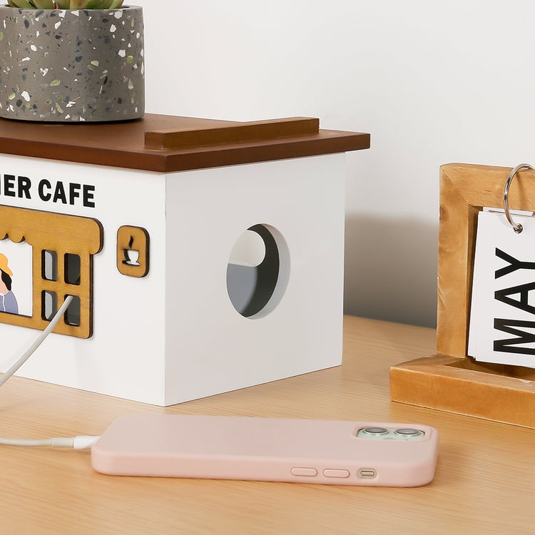Caja Organizadora De Cables Con Tapa De Madera - 2 Tamaños, Esconde Regletas Y Routers, Decorativa Y Segura