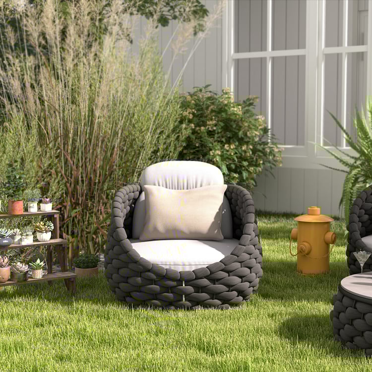 テーブル・チェア・ハンモック GLASS TENBAN!SKULL TRIBAL GRAY damngood Tiburon Chaise with Padded Sling in Charcoal Aluminum