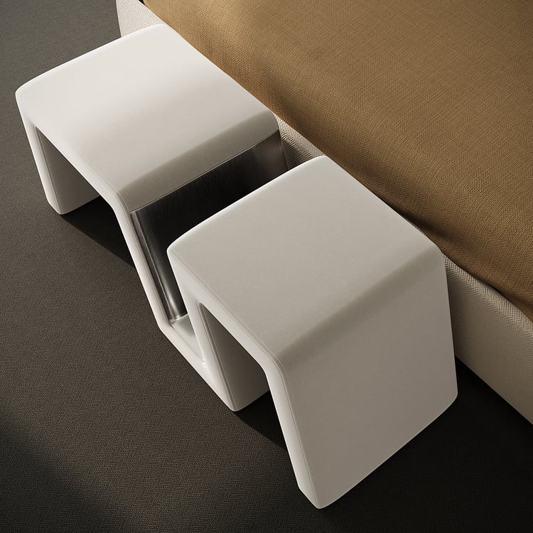 Banco Zapatero Rectangular Con Patas Doradas - Piel Sintética Beige, 60x40 Cm, Ideal Para Entrada O Salón