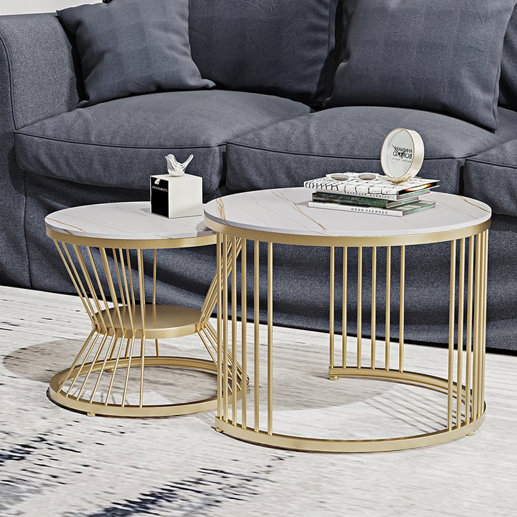 Nest coffee tables white online