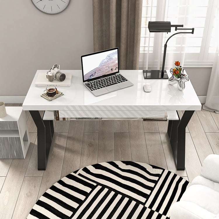 オフィス2019 Cabstract Modern Vintage Distressed Office Desk Writing Desk