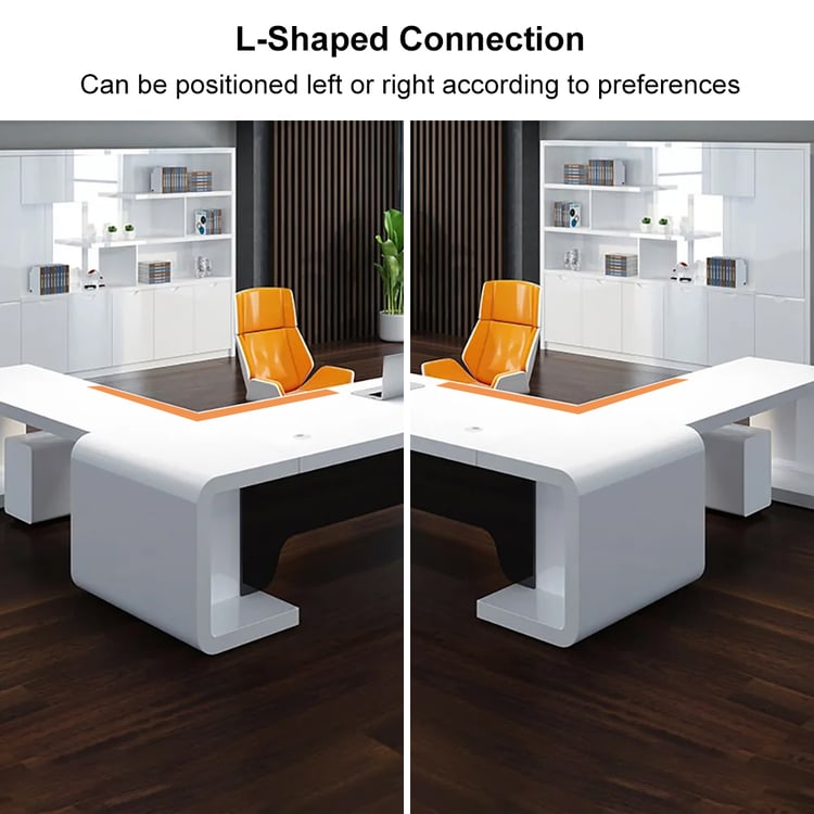 L shape office table design 2025