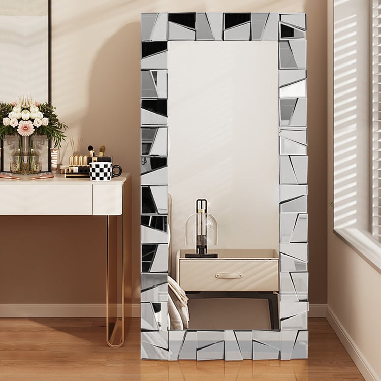 800mm x 1600mm Oversized Glam Rectangle Full Length Floor