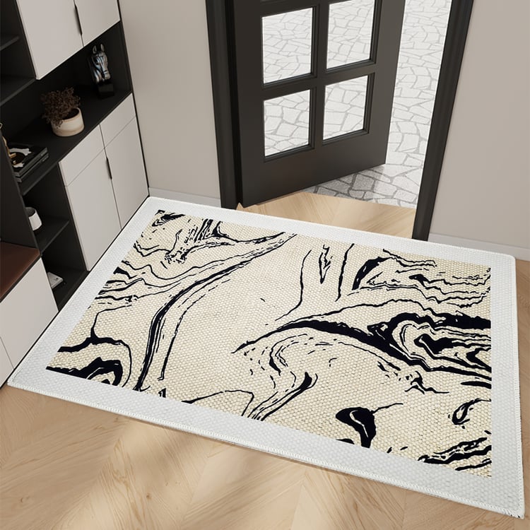 Rutschfeste Fußmatte Boucle für den Eingangsbereich von Morden, 900 mm x 600 mm, waschbar|Homary DE