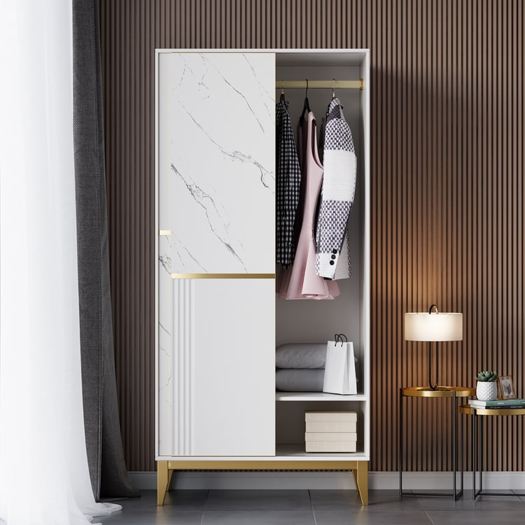 Wardrobe With Hanging Rod Durable Pull Out Closet Valet Rod Clothing