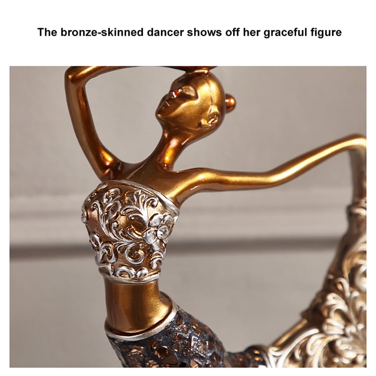 HARUTO様　S 3PCS Vintage Gold Figure Statue Sculpture Set Romantic Shell