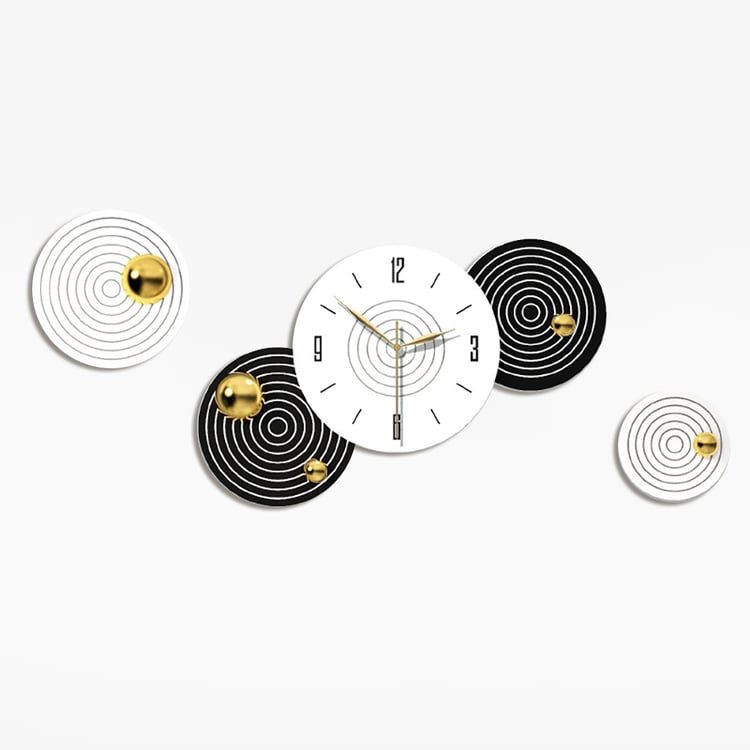 VALICLUD Stille Wanduhr - Geräuschlose Zeitanzeige, Batteriebetrieben