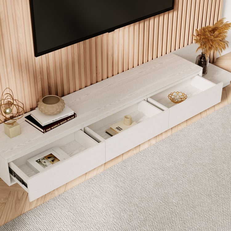 Fero Extendable TV Stand with 3 Drawers(2000mm-3600mm)｜Homary