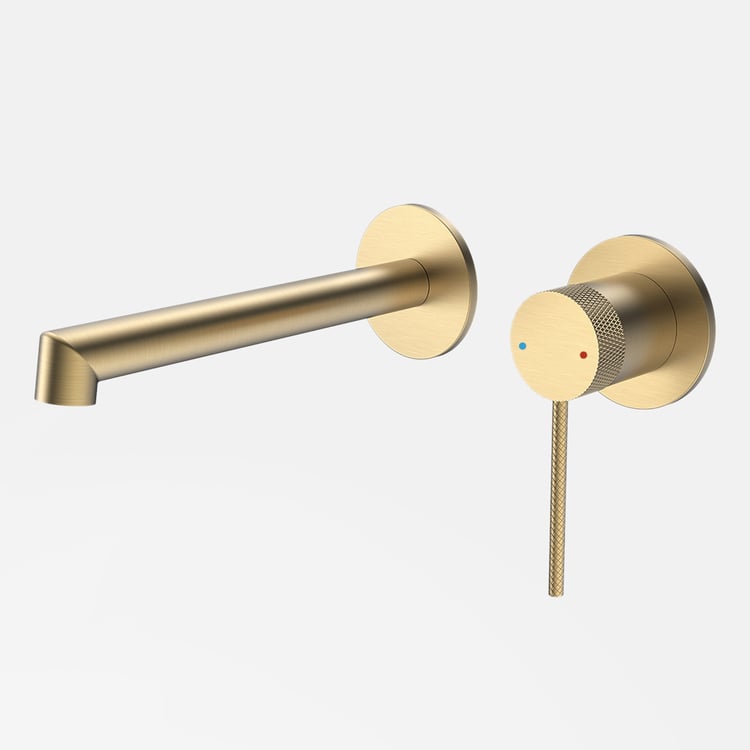 Grifo Lavabo Grifo Mezclador TRUSTMI Para Lavabo - Oro Cepillado