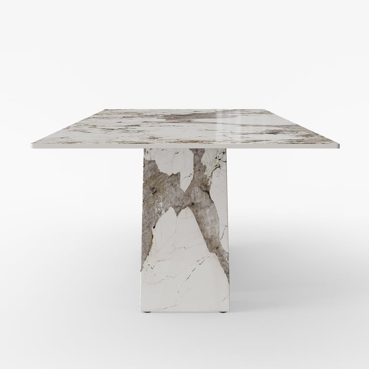 Modern Rectangular Dining Table, 2200 mm, with Sintered Stone Top