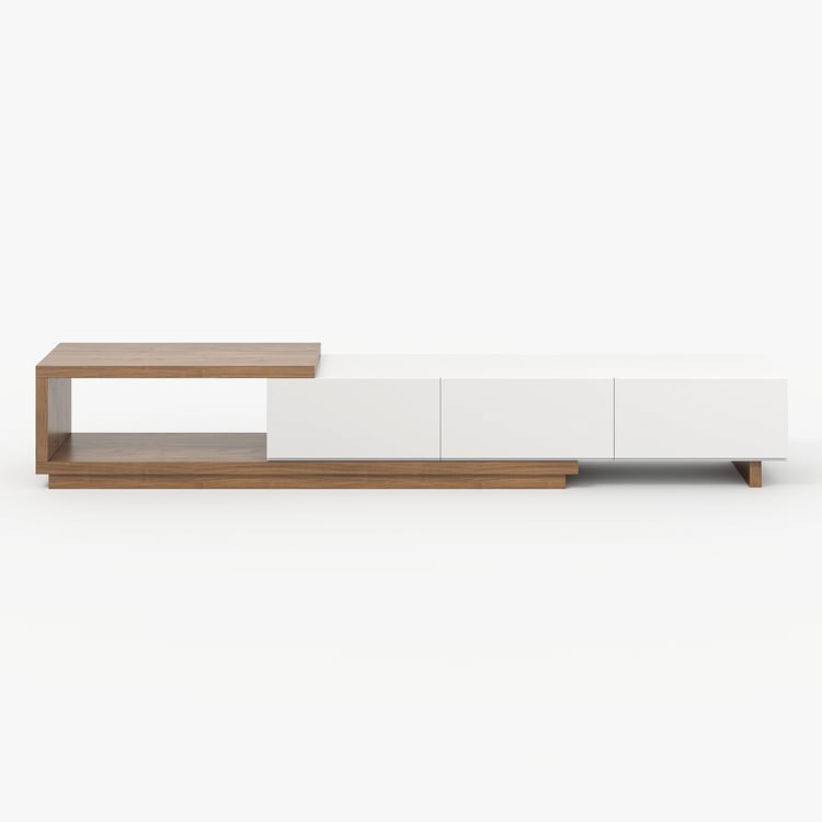 Free Shipping on Quoint Extendable TV Stand & Coffee Table Set｜Homary UK