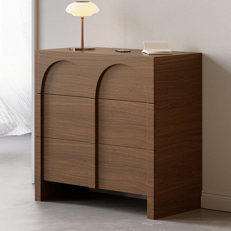nalla maxi dress brown Bush Home Avery 3 Drawer Dresser and Nightstand Set