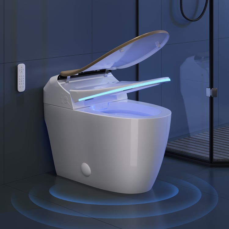 Hynova AX2 Pro Automatic Smart Bidet Toilet with Aromatherapy 1.28 GPF