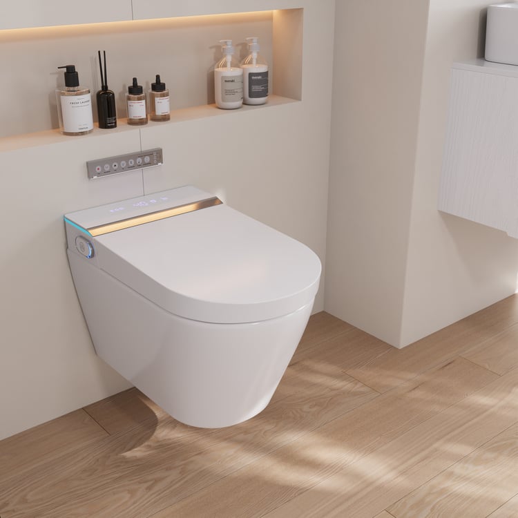 Airloo S1 Wall-mounted Shower Toilet with Full Function and Water Saving Efficiency