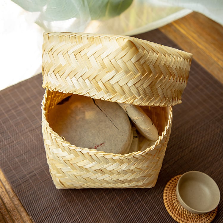 Farmhouse Basket in Bamboo Homary