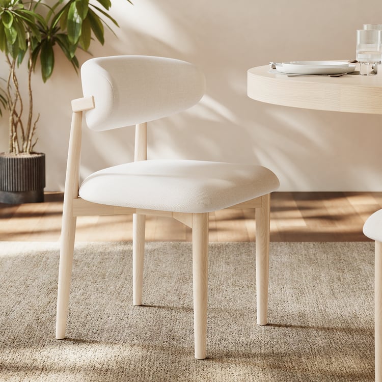 contemporary white wooden dining chairs