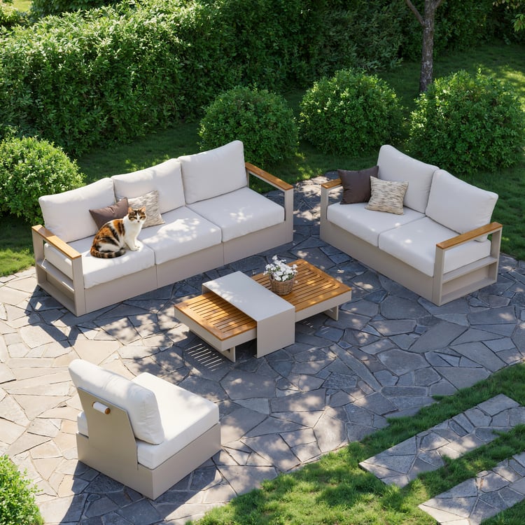 Finish & Fabric:Sable & Blanc chaud