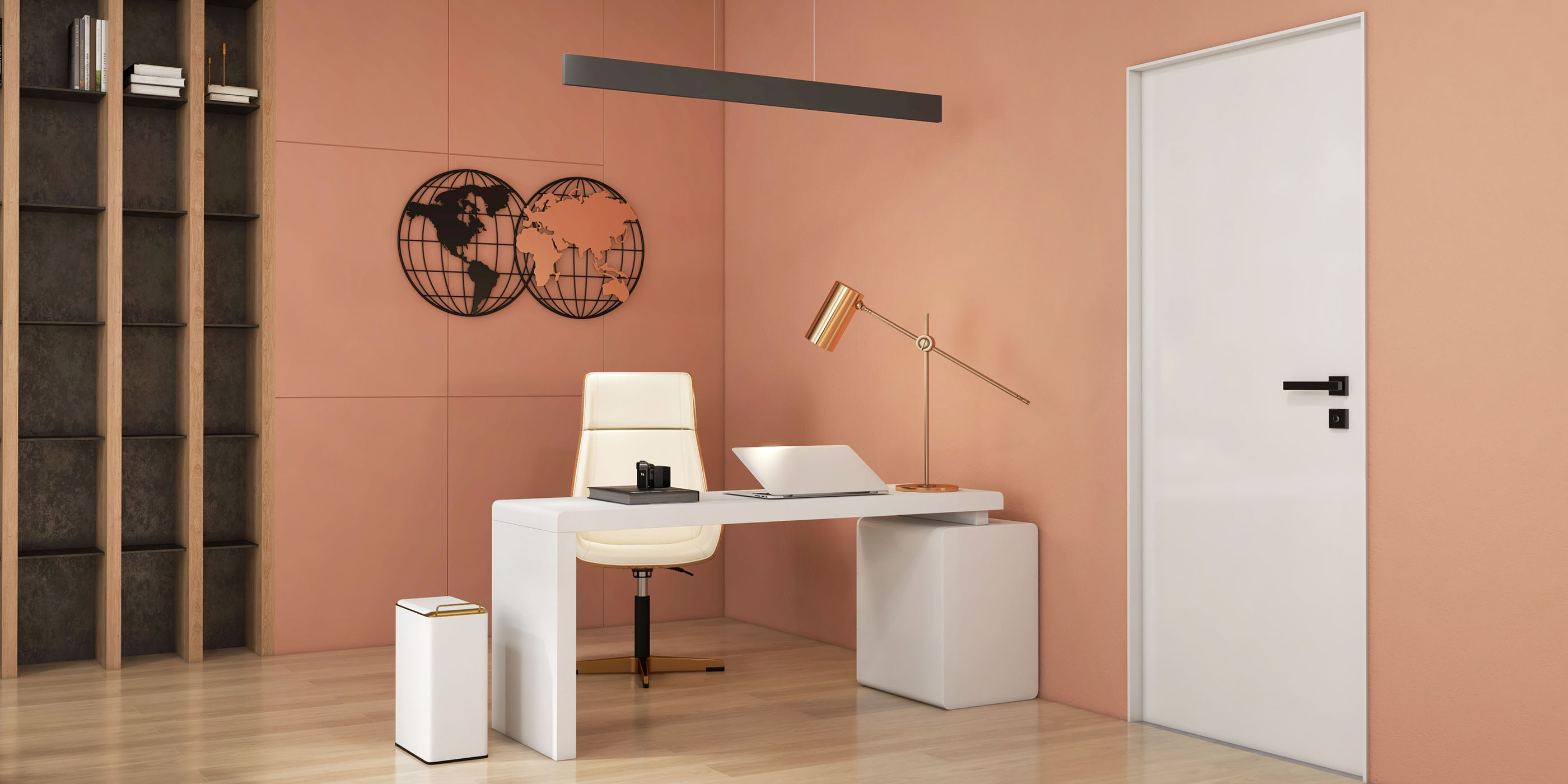 Verlaat een lounge in uw kantoor