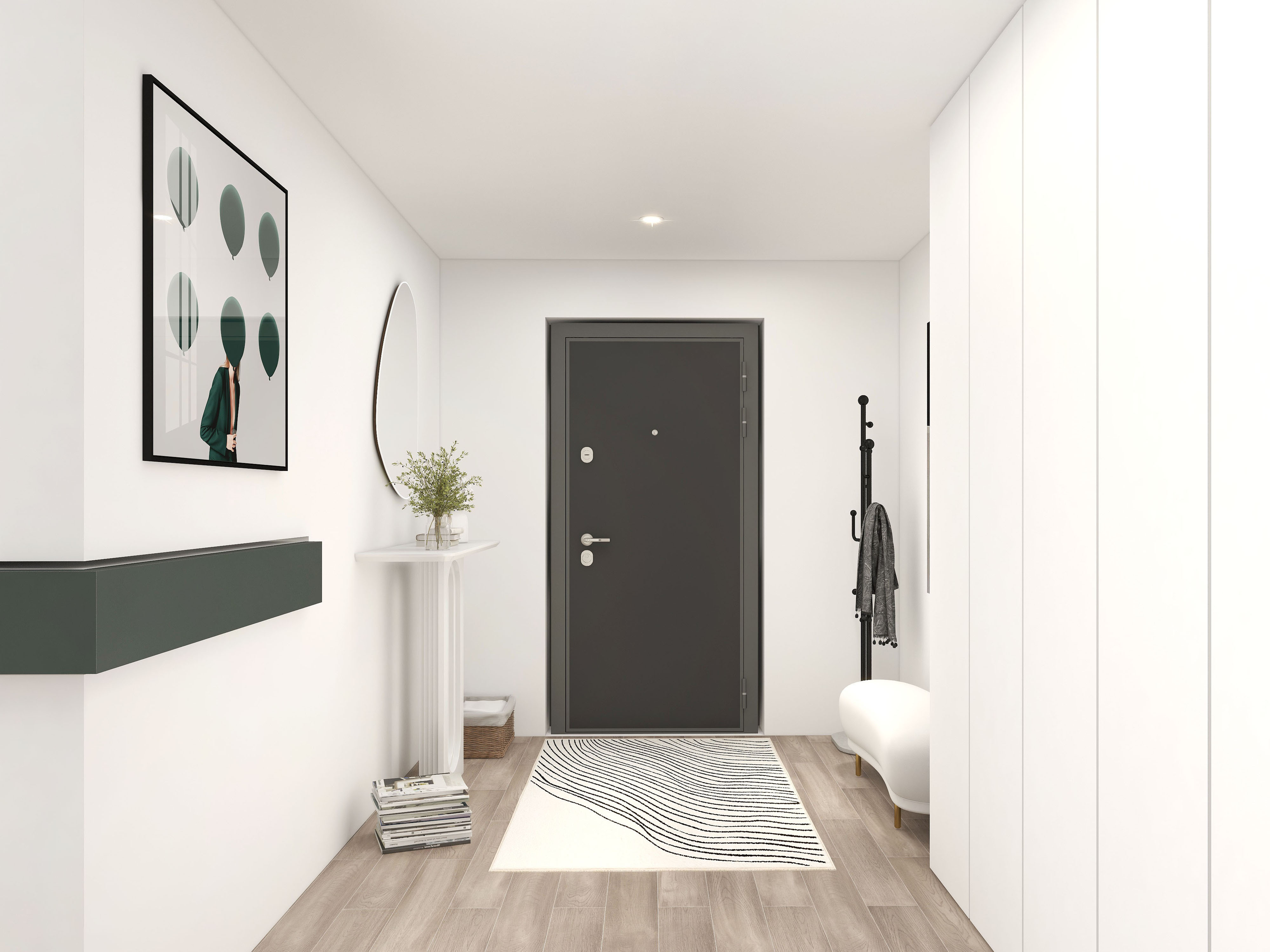 Mobiliario y decoración modernos para el vestíbulo | Homary ES, image size:4000x3000